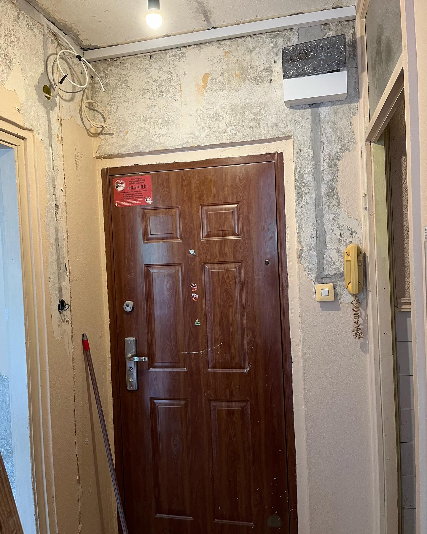 XIII. kerületi panellakás teljes villanyszerelése