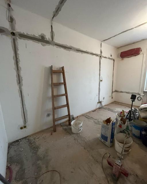 V. kerületi téglaépítésű lakás teljes villanyszerelése